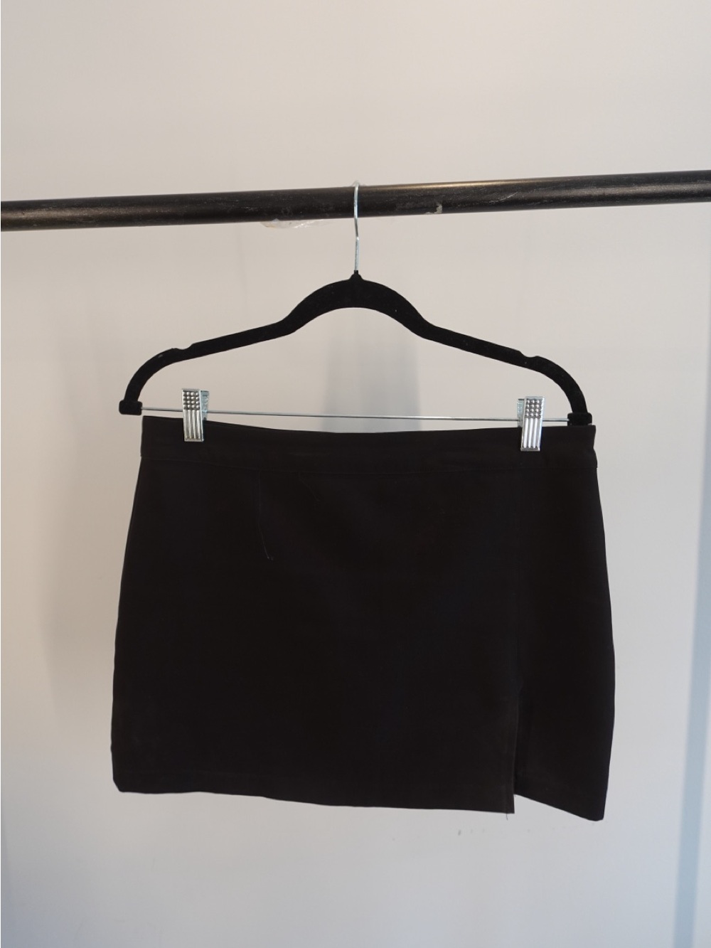 Revolve Black Steve Madden Mini Skirt with Slit